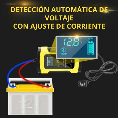 AUTOSAFE Cargador Batería de Auto Inteligente