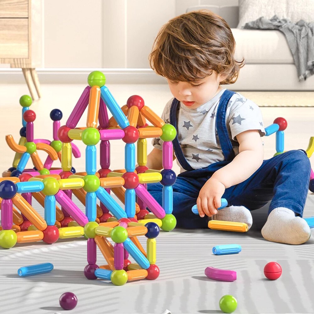 Bloques Magnéticos 3D Montessori 🧩🎁