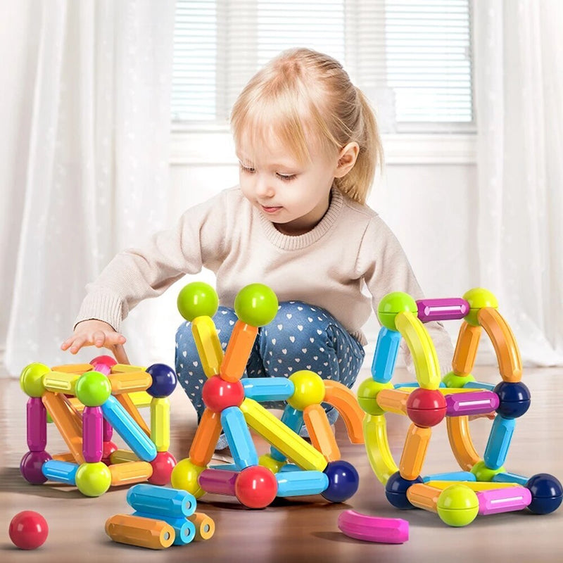 Bloques Magnéticos 3D Montessori 🧩🎁