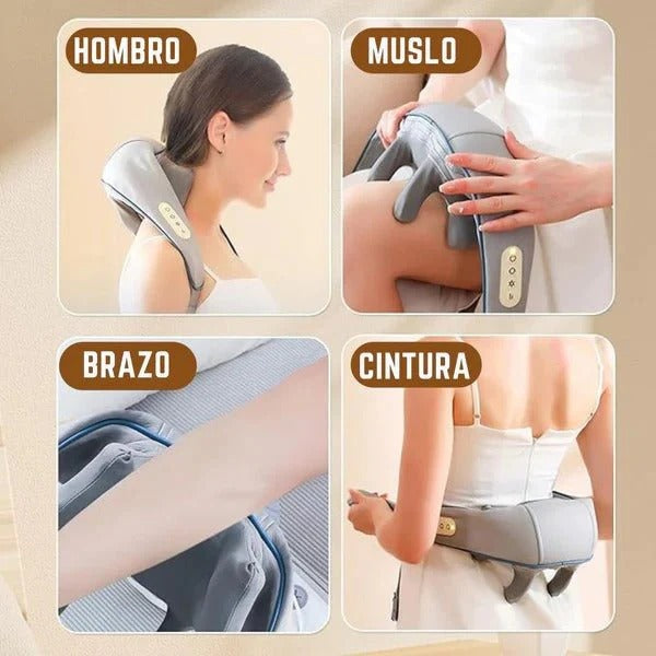 RelaxPlus® Masajeador De Cuello Espalda Y Hombros