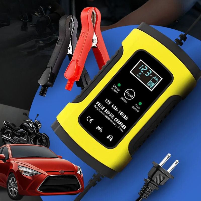 AUTOSAFE Cargador Batería de Auto Inteligente