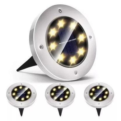 Estacas LED Solares Pack 4x1