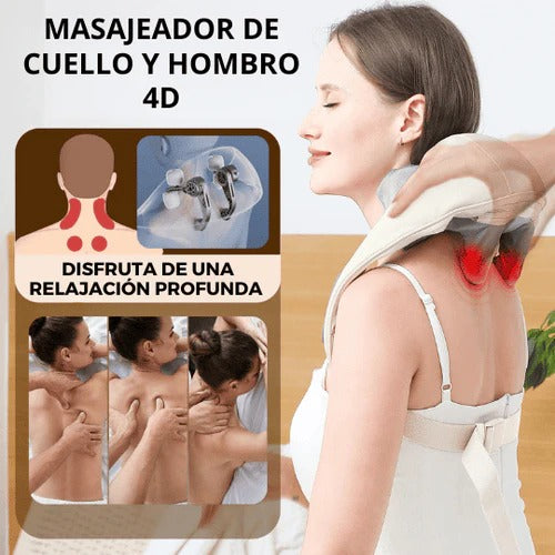 RelaxPlus® Masajeador De Cuello Espalda Y Hombros