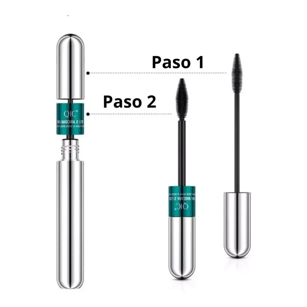 Máscara de Pestañas 4D - 2 en 1